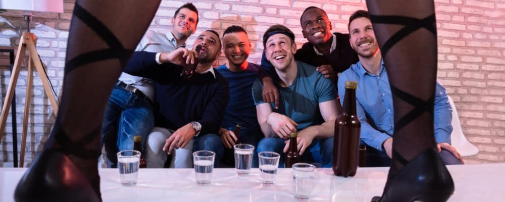 A bachelor party in San Francisco